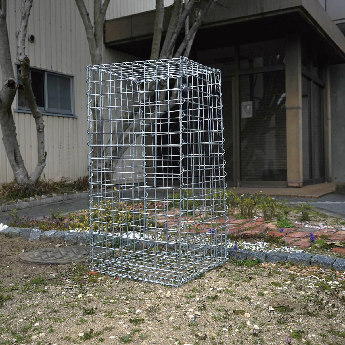 本日まで！ガビオン！ 蛇籠 石籠 ガビオン 塀 目隠し エクステリア DIY 【グラビオンゲート