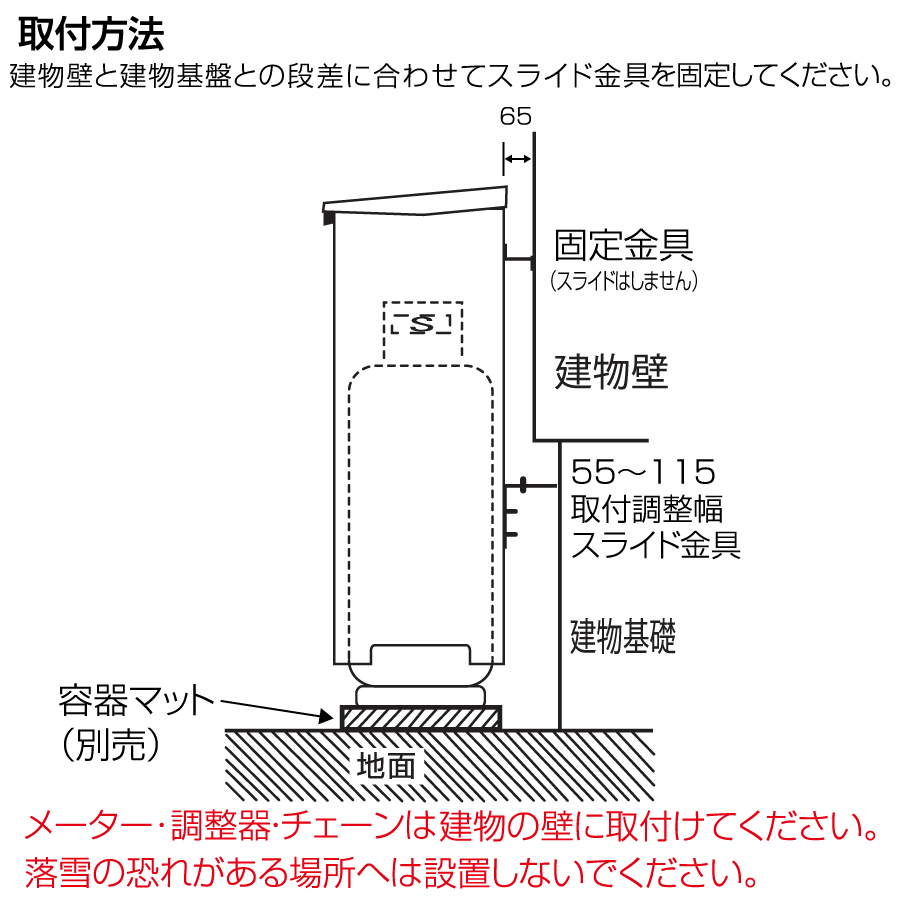 LPガス容器収納庫 ホクエイ ボンベック 家庭用タイプ 壁取付仕様 50-W型 （50キロ容器2本用） : hk07-0048 :  DIY・エクステリアG-STYLE - 通販 - Yahoo!ショッピング