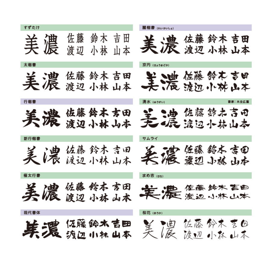 アルミ鋳物表札 美濃クラフト 鋳物文字 i-mono-moji （1文字） 漢字