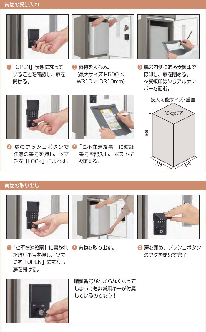 無料プレゼント対象商品】 門柱 ポスト 宅配ボックス オンリーワン