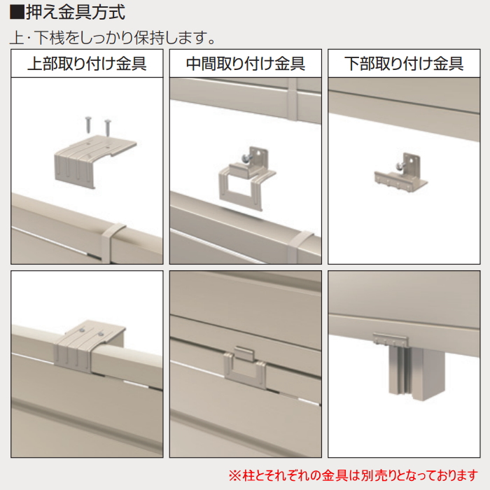 部品】 多段柱部品 三協アルミ 三協立山 2段フリー支柱 60角支柱関連