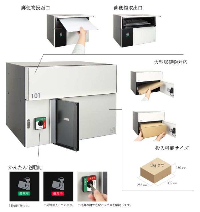 無料プレゼント対象商品】 宅配ボックス 一戸建て用 セキスイ