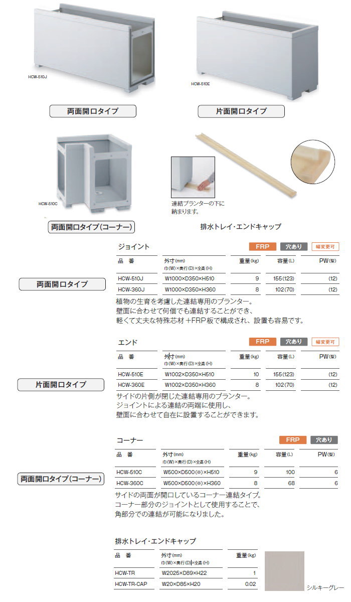 プランター TOSHIN トーシンコーポレーション 組み合わせ 庭まわり FRP