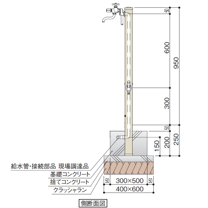 無料☆特典対象】 立水栓 水栓柱 TOYO 東洋工業 ウォータービュー