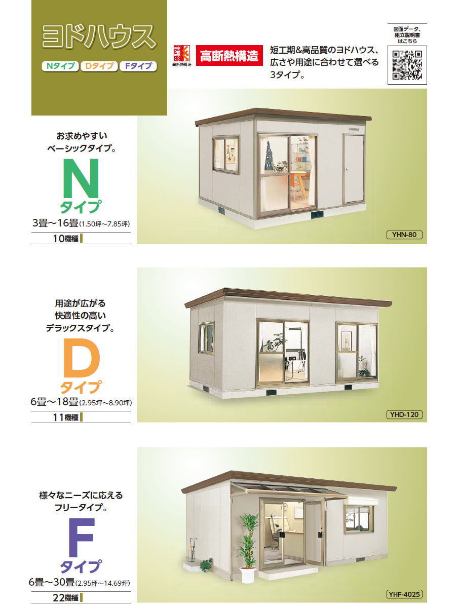 ヨドコウ 淀川製鋼 ヨドハウス 収納部屋 Nタイプ 6畳 間口3650×高さ2452×奥行き2766mm 一般型 YHN-60 収納 屋外 小屋  プレハブ 部屋 組立 : yd07-2312-yhn-60 : DIY・エクステリアG-STYLE - 通販 - Yahoo!ショッピング