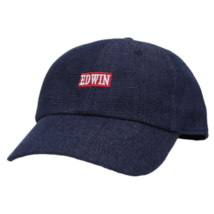 帽子 メンズ キャップ ローキャップ コットン EDWIN エドウイン シンプル定番｜exas｜02