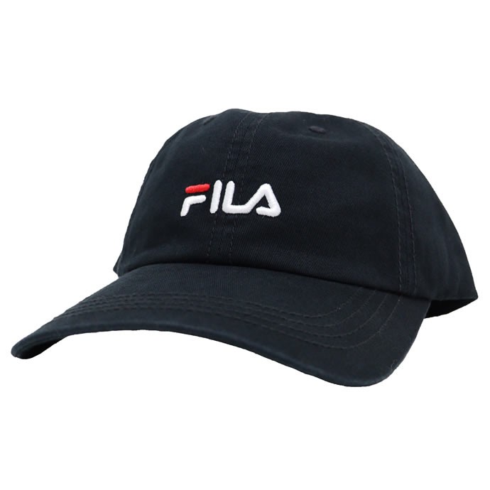 帽子 キャップ メンズ レディース フィラ FILA ベーシック コットンツイル ロゴ刺繍 ジョギング ウォーキング スポーツキャップ｜exas｜02