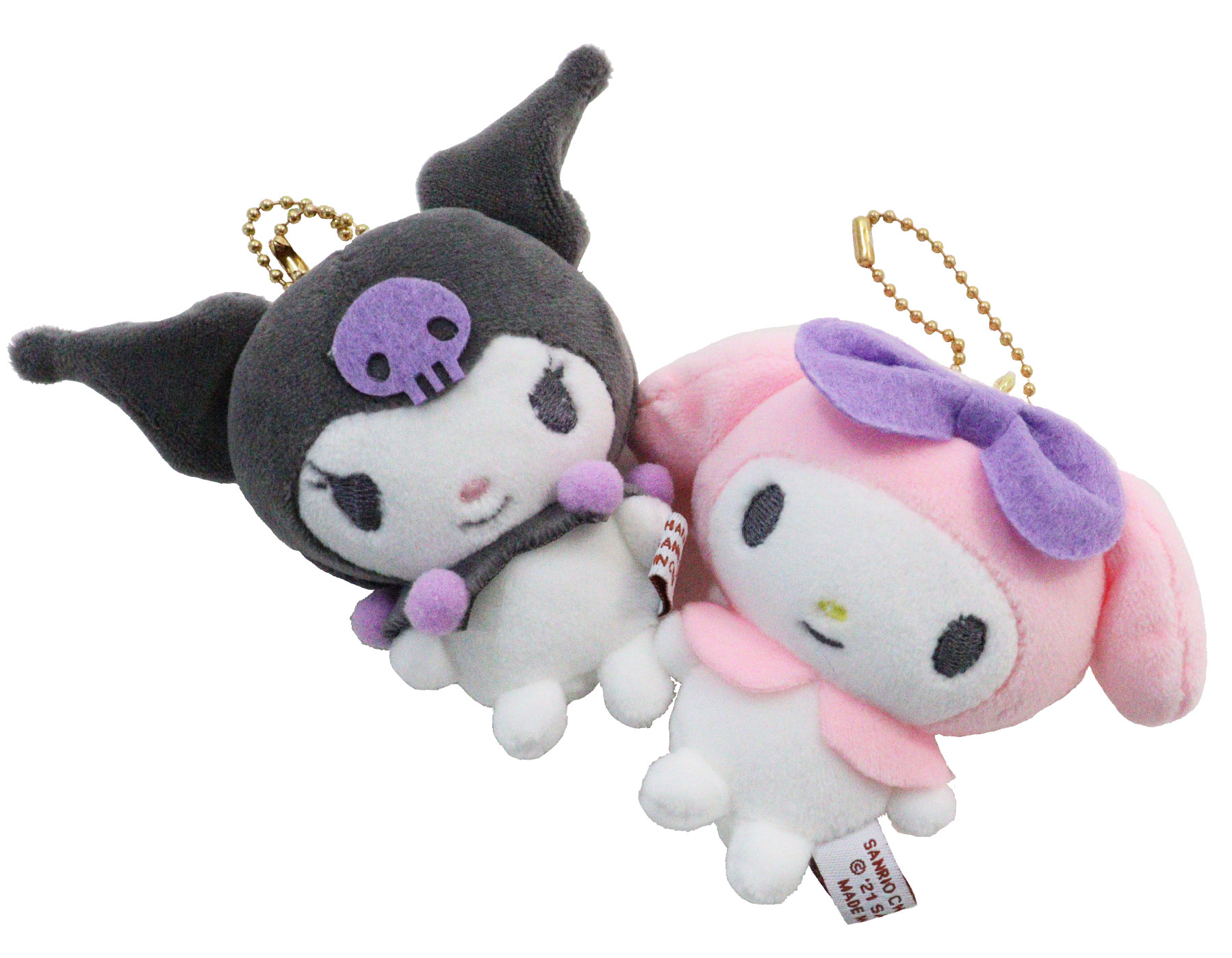 サンリオ マイメロディー クロミ ニコぬいキーホルダー ペアミニ ぬいぐるみ ボールチェーン マイメロ Sanrio