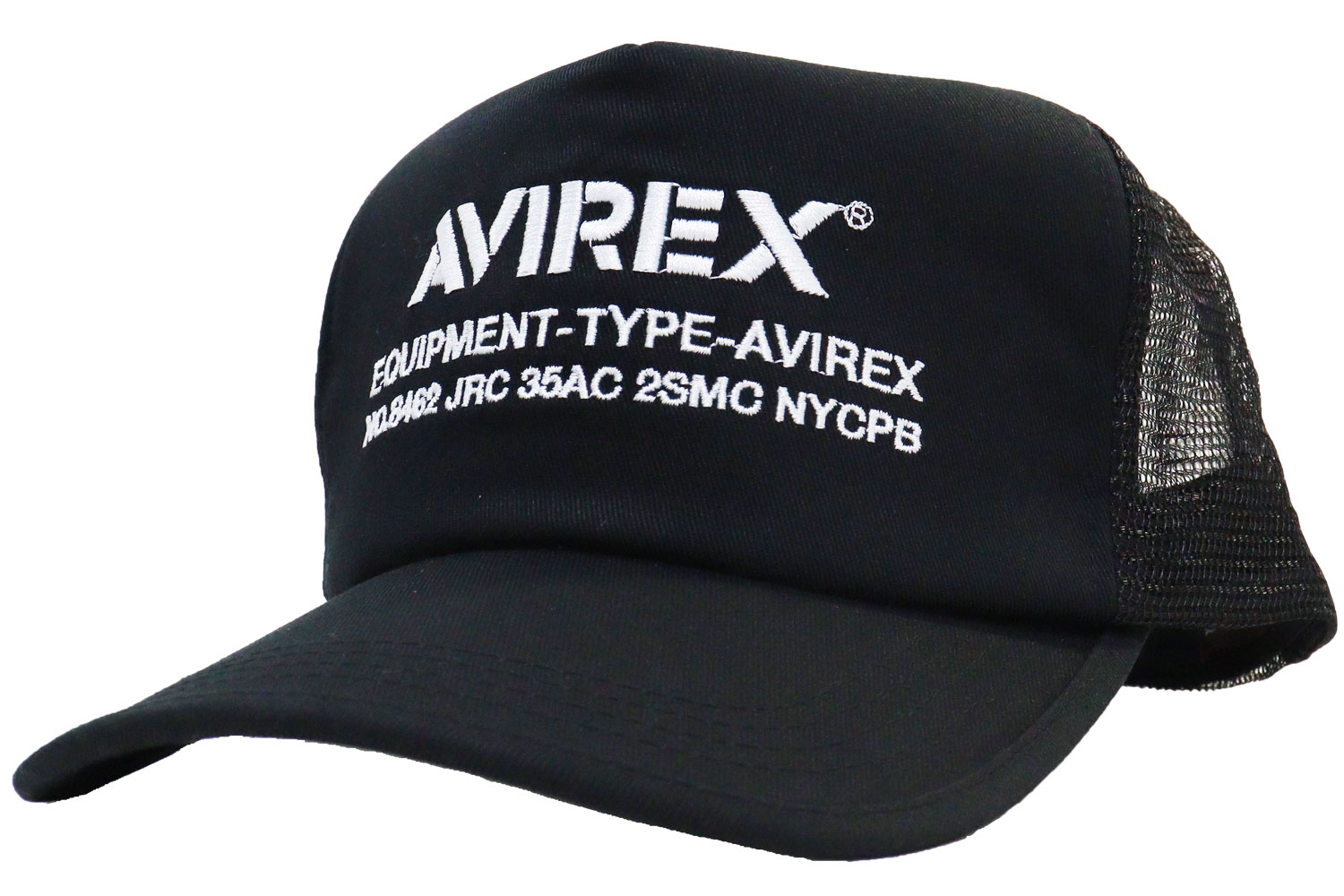 約62から64cm対応 AVIREX アビレックス アヴィレックス メッシュキャップ ロゴ 大きいサイズ帽子 メンズ ビッグサイズ サイズ調節可能｜exas｜02