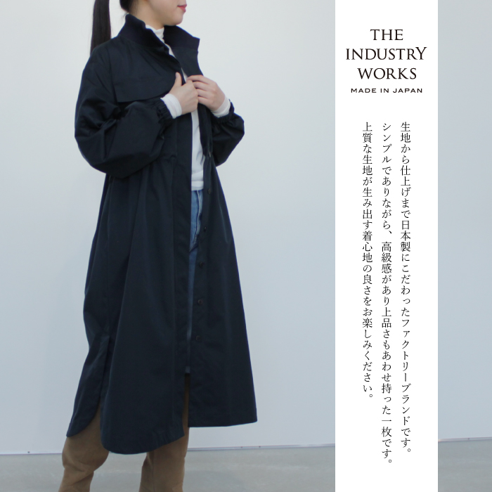ロングコート コート レディース 日本製 秋服...の詳細画像4