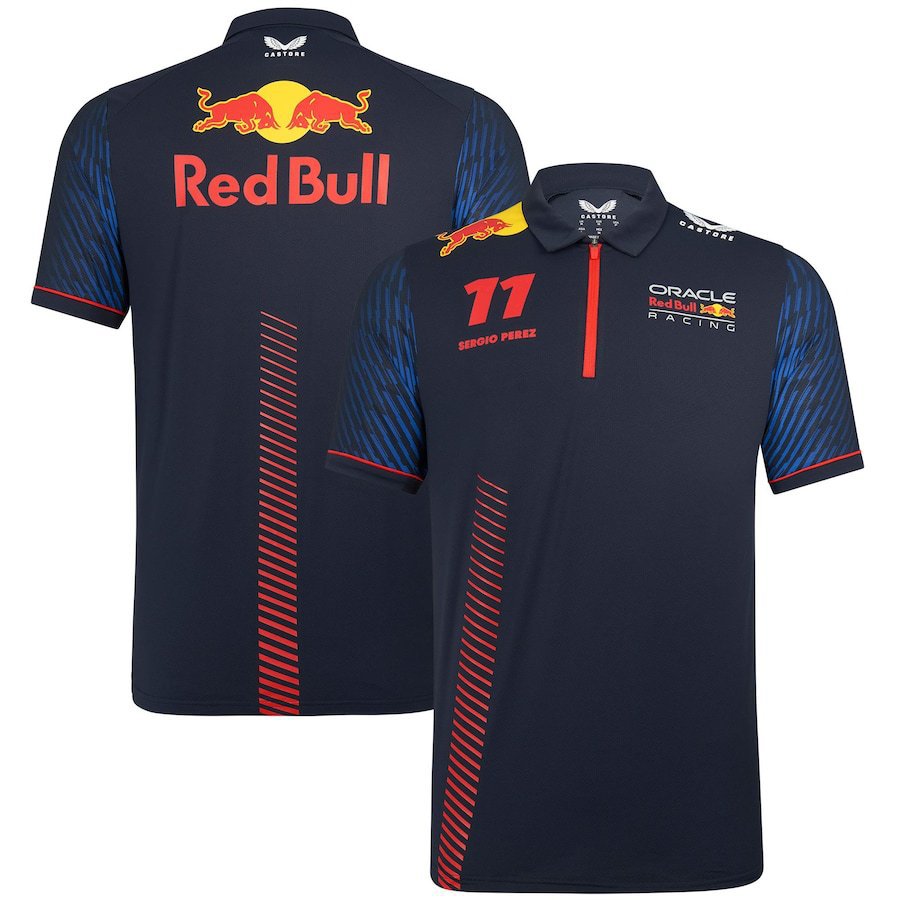 レッドブル チーム POLO 新しい F1 レーシング スーツ Tシャツ半袖 