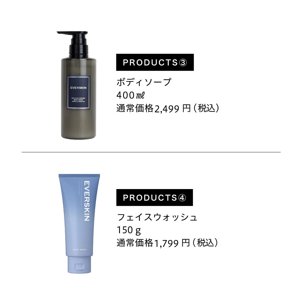 メンズボディーソープ・シャンプー・トリートメント　各400mlセット QUATTRO BOTANICO（クワトロボタニコ） スカルプシャンプー＆ボディ