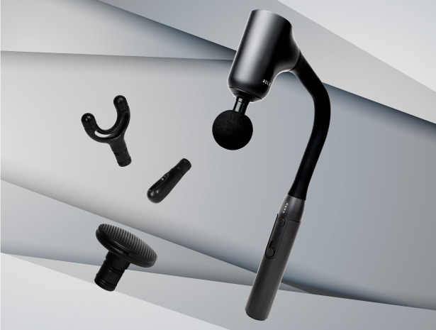 筋膜リリースガン トータルボディケアarm アーム 背中まで届くハンディガン 首 肩 背中 全身ケア 健康グッズ 健康家電 ギフト プレゼント RELX