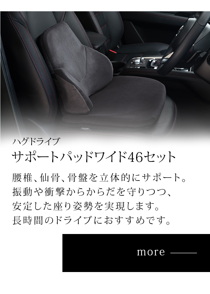 【お買い得3点セット】EXCEL ハグドライブ エクスジェルシーティングラボ - ハグドライブシートパッドワイド特集