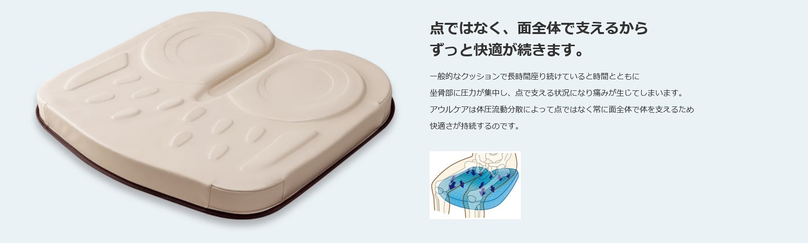 ❤︎未使用❤︎フリーシートジェルクッション ブラック アウトドアG12 フリーシートジェルクッション ブラック 折りたたみ アウトド