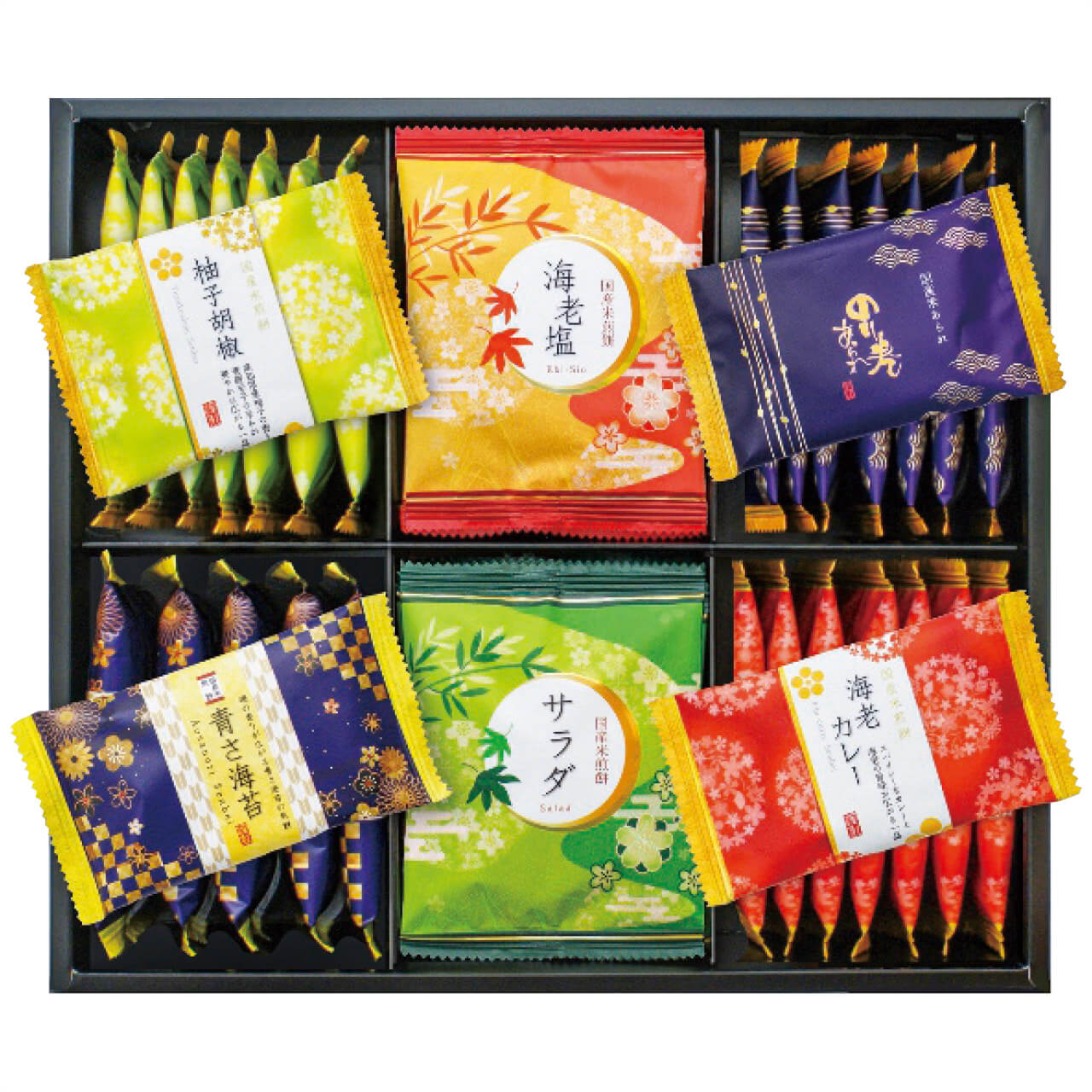 お菓子 ギフト おいしさいろいろ せんべい詰合せ RGN-30 おかき あられ 和菓子 贈り物 個包装 手土産 ご挨拶 お茶請け 内祝い お返し 香典返し お供え 引出物