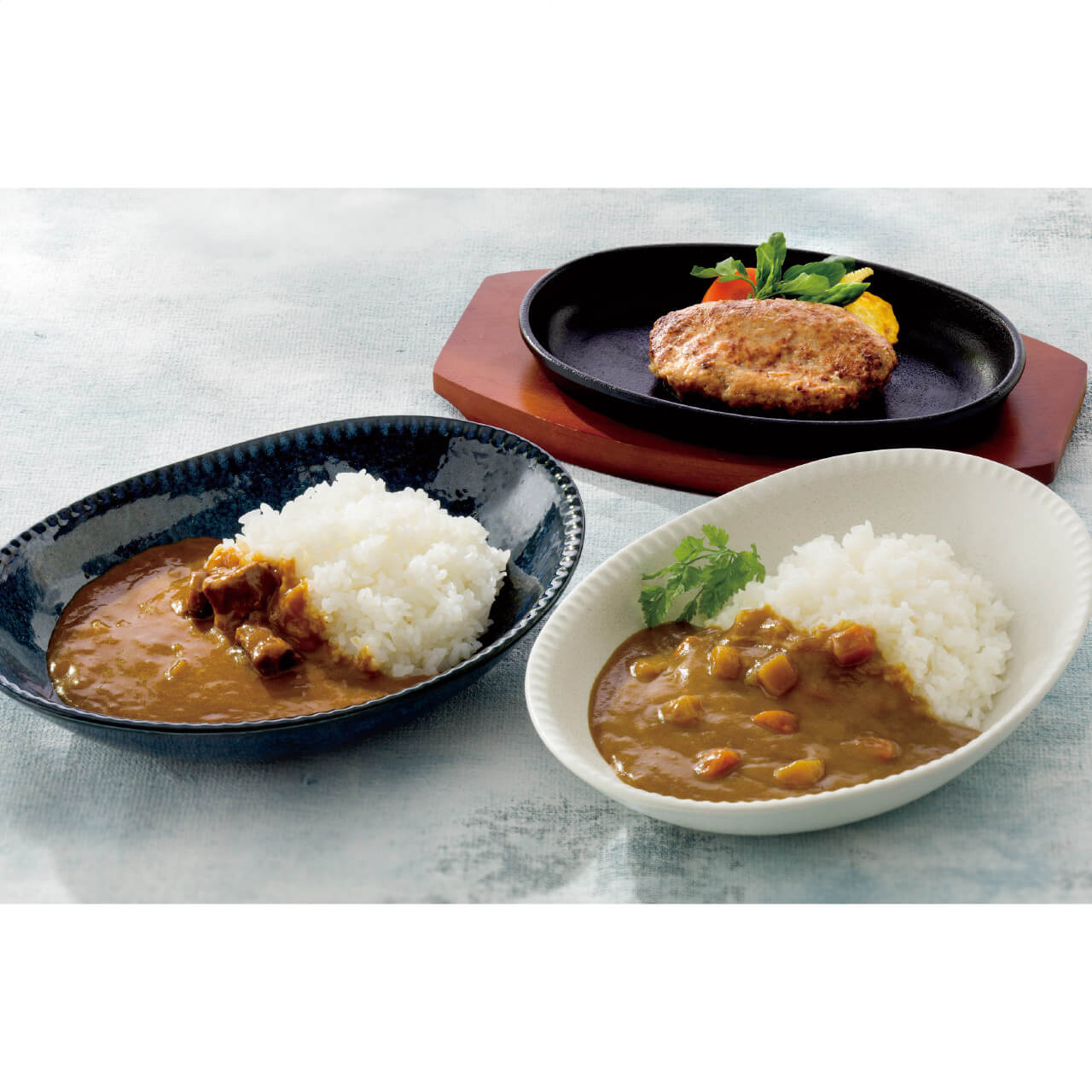 グルメ ギフト 飛騨高山牧場 焼きハンバーグ＆こだわりカレーセット BHF-BER 惣菜 贈り物 お祝い ご挨拶 内祝い 退職 お返し お供え 引出物 |  | 01