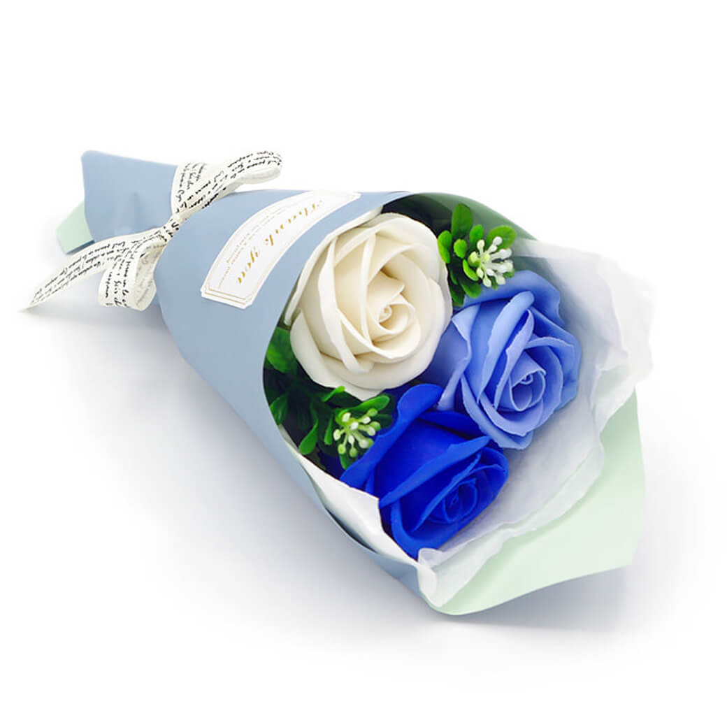 フレグランスソープフラワー ブーケベア お祝い ぬいぐるみ クマ