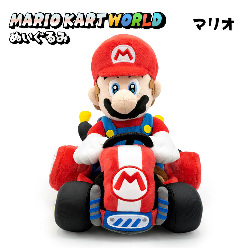 スーパーマリオ ぬいぐるみ マリオカート ワールド ｜ 任天堂 ゲーム