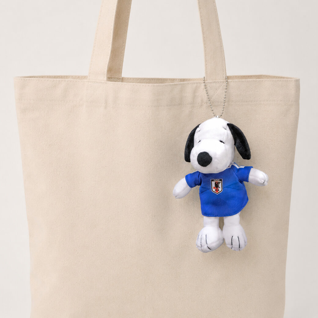 SNOOPY（スヌーピー） ぬいぐるみ スヌーピーマスコットサッカー日本