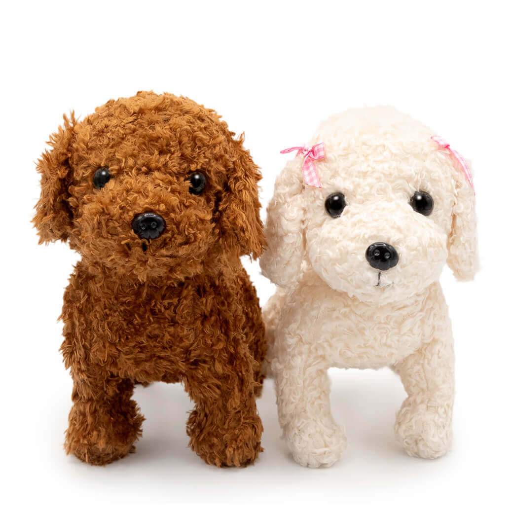 ぬいぐるみ プレミアムパピー ペアセット 犬 かわいい バルーン お祝い