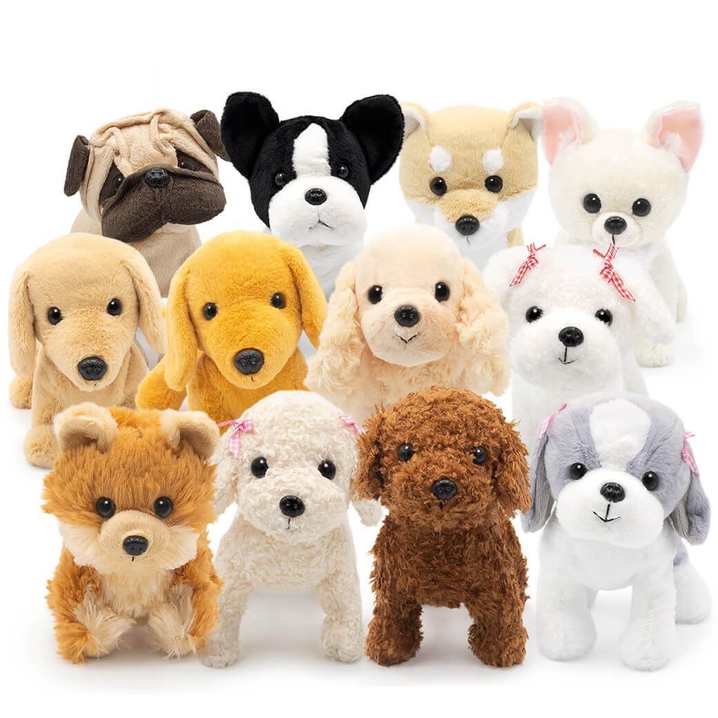 ぬいぐるみ プレミアムパピー ペアセット 犬 かわいい バルーン お祝い
