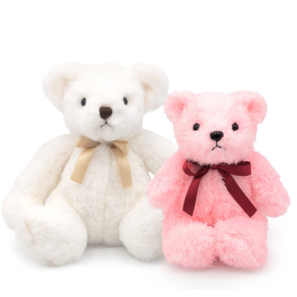 ぬいぐるみ オルゴールベア ペアセット くま 音楽 サザン ジブリ お祝い ギフト プレゼント 結婚式 結婚祝い 誕生日 父の日 2026 受章祝い 長寿祝い 出産祝いの画像