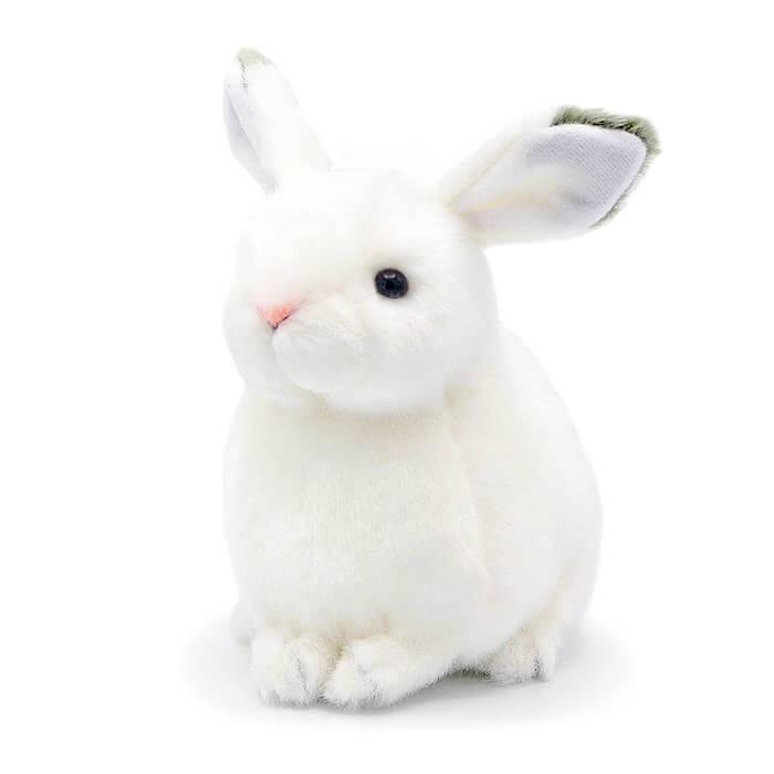 ぬいぐるみ ギフト 「オルゴールぬいぐるみ」 雪うさぎ シロフクロウ
