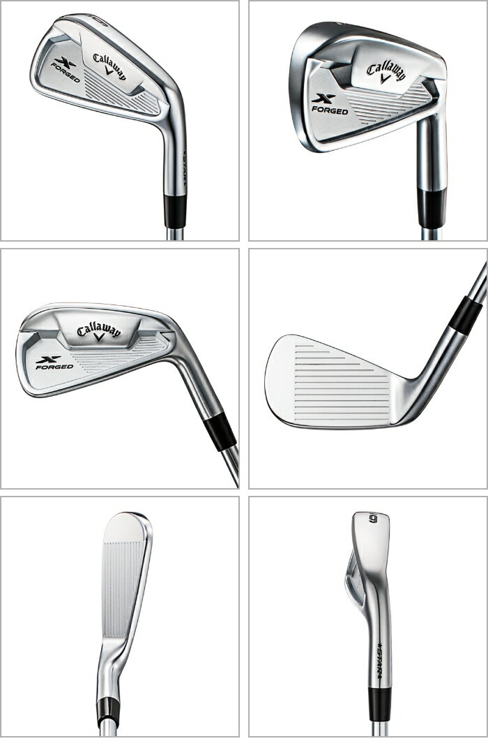 Callaway X FORGEDSTAR2021 6本MC80S おまけ有 ODYSSEY（キャロウェイゴルフ） キャロウェイ X FORGED STAR アイアン6