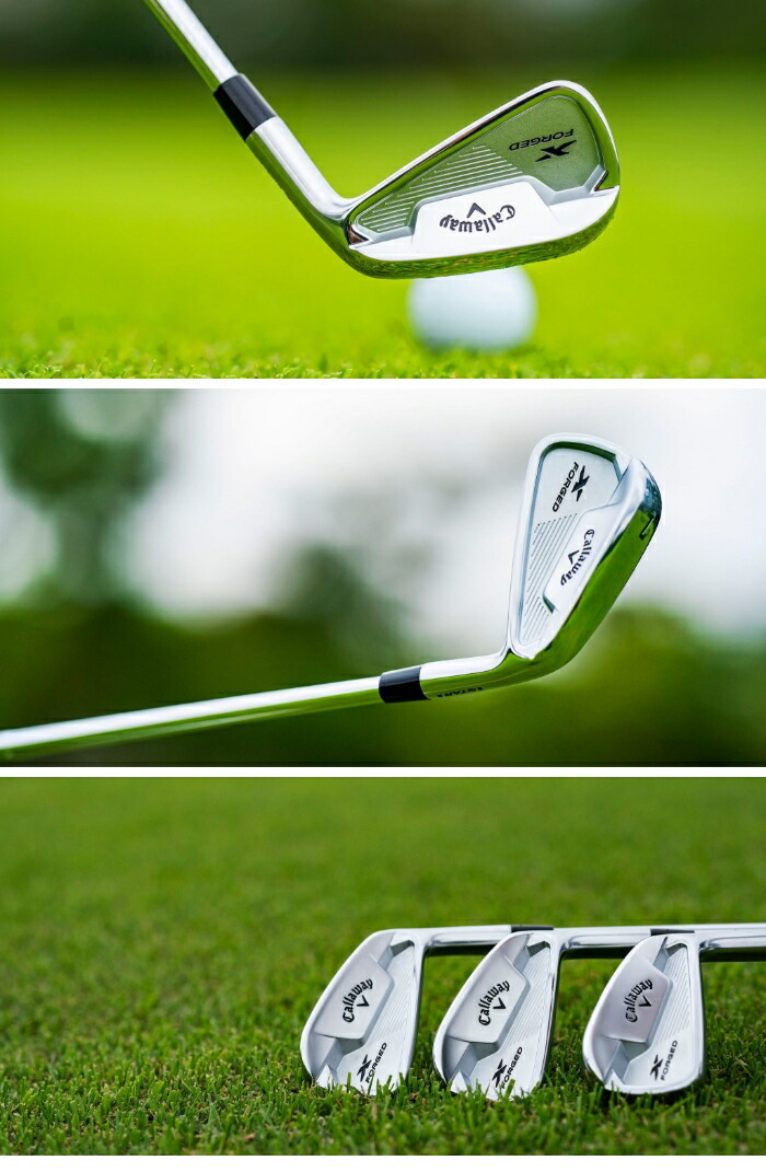 Callaway X FORGEDSTAR2021 6本MC80S おまけ有 ODYSSEY（キャロウェイゴルフ） キャロウェイ X FORGED STAR アイアン6
