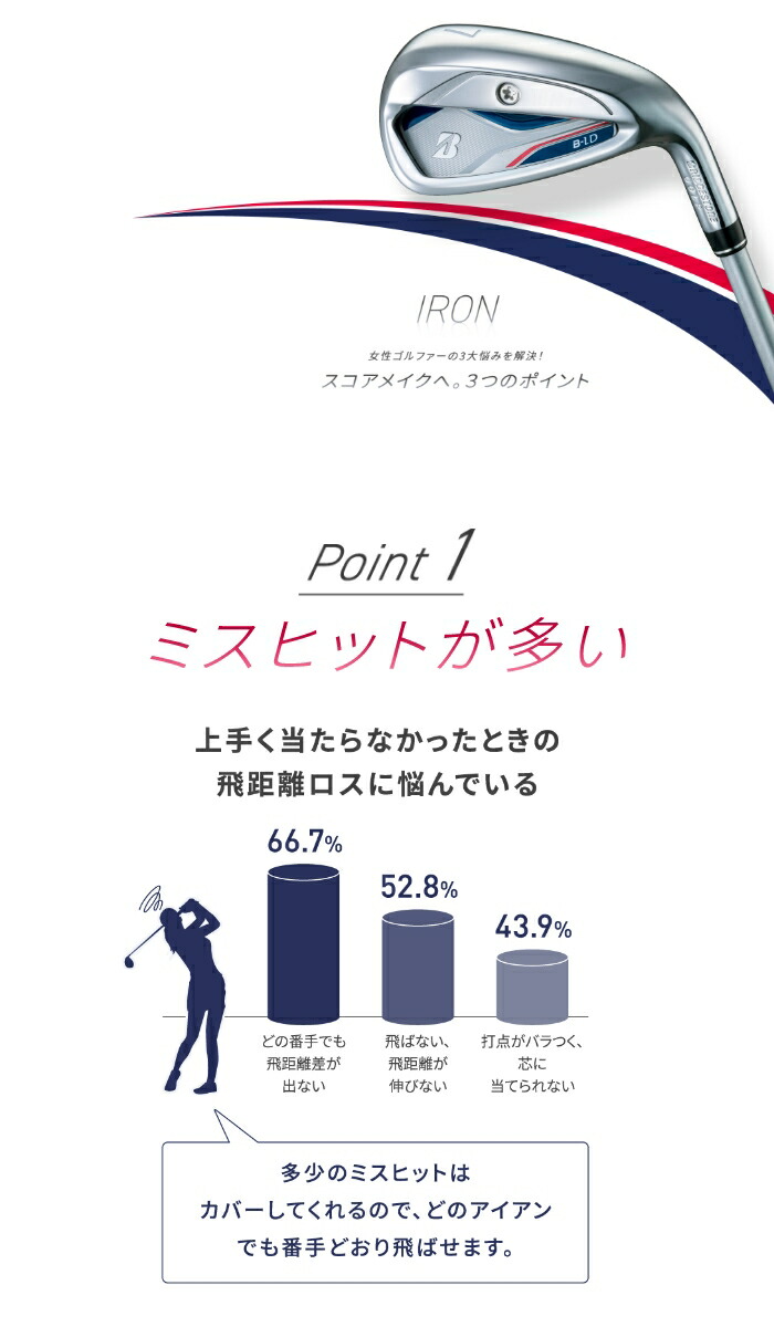 BRIDGESTONE GOLF ブリヂストン ゴルフ レディース B-LD