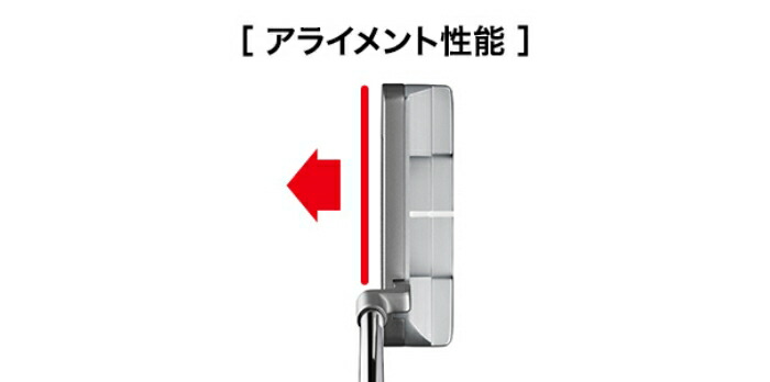 PRGR（プロギア） Silver-Blade α2-02 (L字マレット型) パター