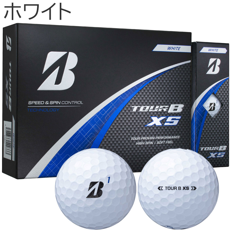 ブリヂストン ゴルフ 2024 TOUR B XS ゴルフ ボール 1ダース(12球 