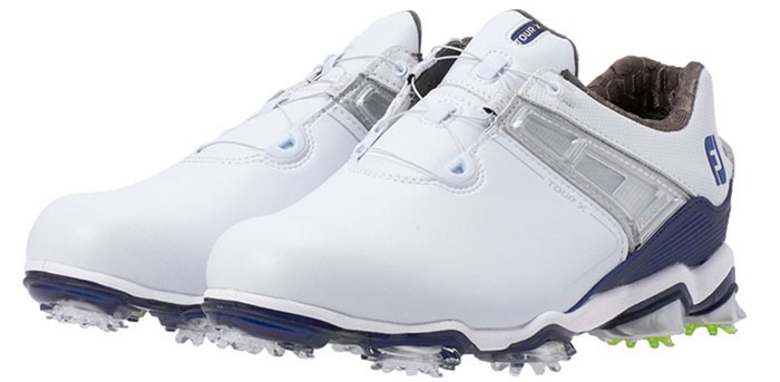 FOOTJOY(フットジョイ) FJ TOUR X Boa 2020 メンズ ゴルフシューズ 55412 ホワイト/ネイビー (W) = : fj- 55412 : EX GOLF Yahoo!ショッピング店 - 通販 - Yahoo!ショッピング