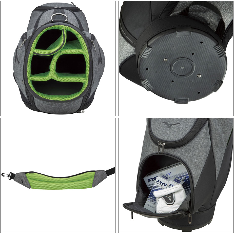 【値下げ】新品 Mizuno キャディバッグ 9型　5LJC2201 MIZUNO ミズノ NEXLITE キャディバッグ 5LJC2201 メンズ 9.0型