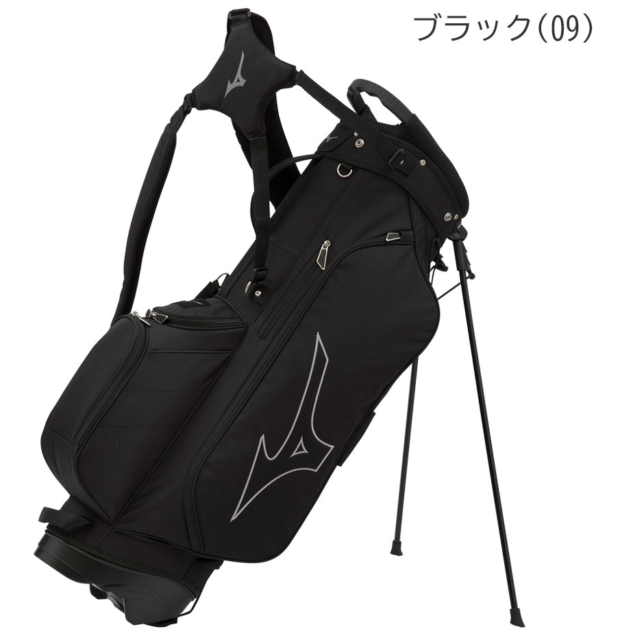 ミズノ MIZUNO Tour Stand キャディバッグ 5LJC2225 メンズ 9.5型 47インチ対応 2.5kg 4分割 軽量 ゴルフ