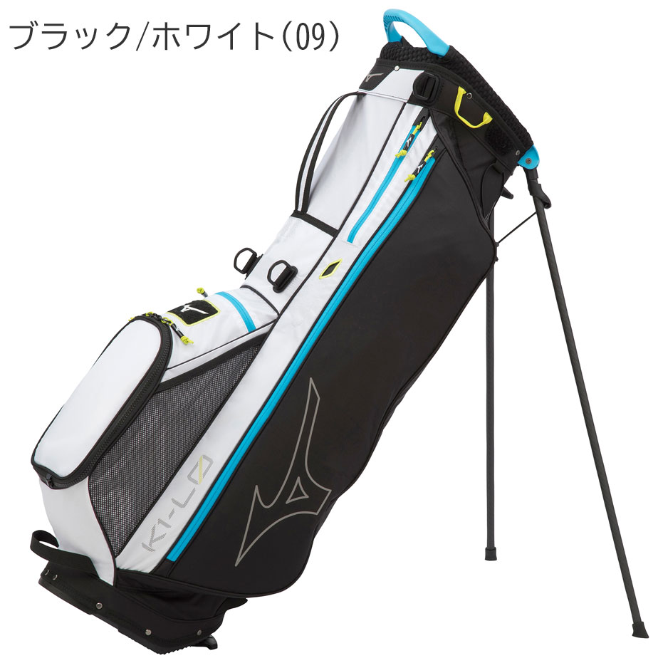 ミズノ MIZUNO K1-L0 スタンド キャディバッグ 5LJC2228 メンズ 9.0型 47インチ対応 1.5kg 5分割 軽量 ゴルフ｜exgolf｜02