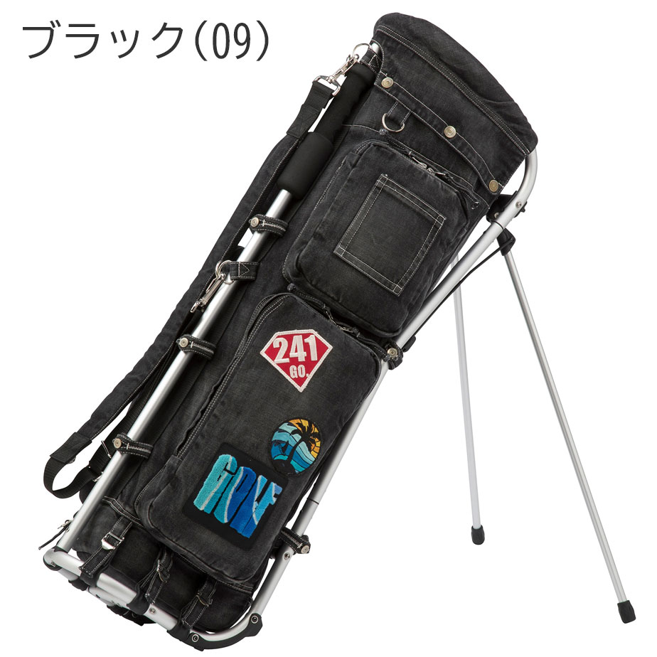ミズノ MIZUNO 241CO. フレームウォーカー スタンド キャディバッグ 5LJC2231 メンズ 9.5型 47インチ対応 3.8kg  4分割 ゴルフ