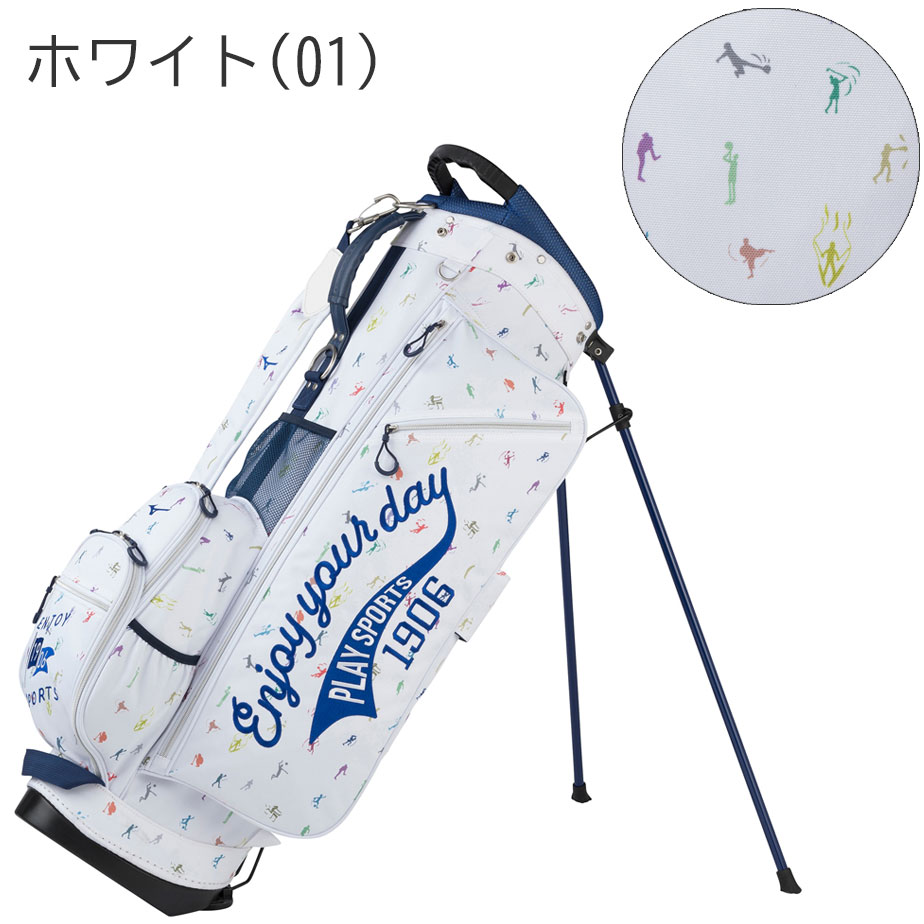 ミズノ MIZUNO Enjoy sports スタンド キャディバッグ 5LJC2235 メンズ