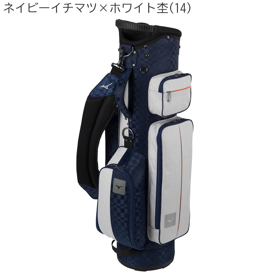 ミズノ FD キャディバッグ メンズ レディース 5LJC2301 8.5型 4分割 ゴルフ MIZUNO 2023年モデル