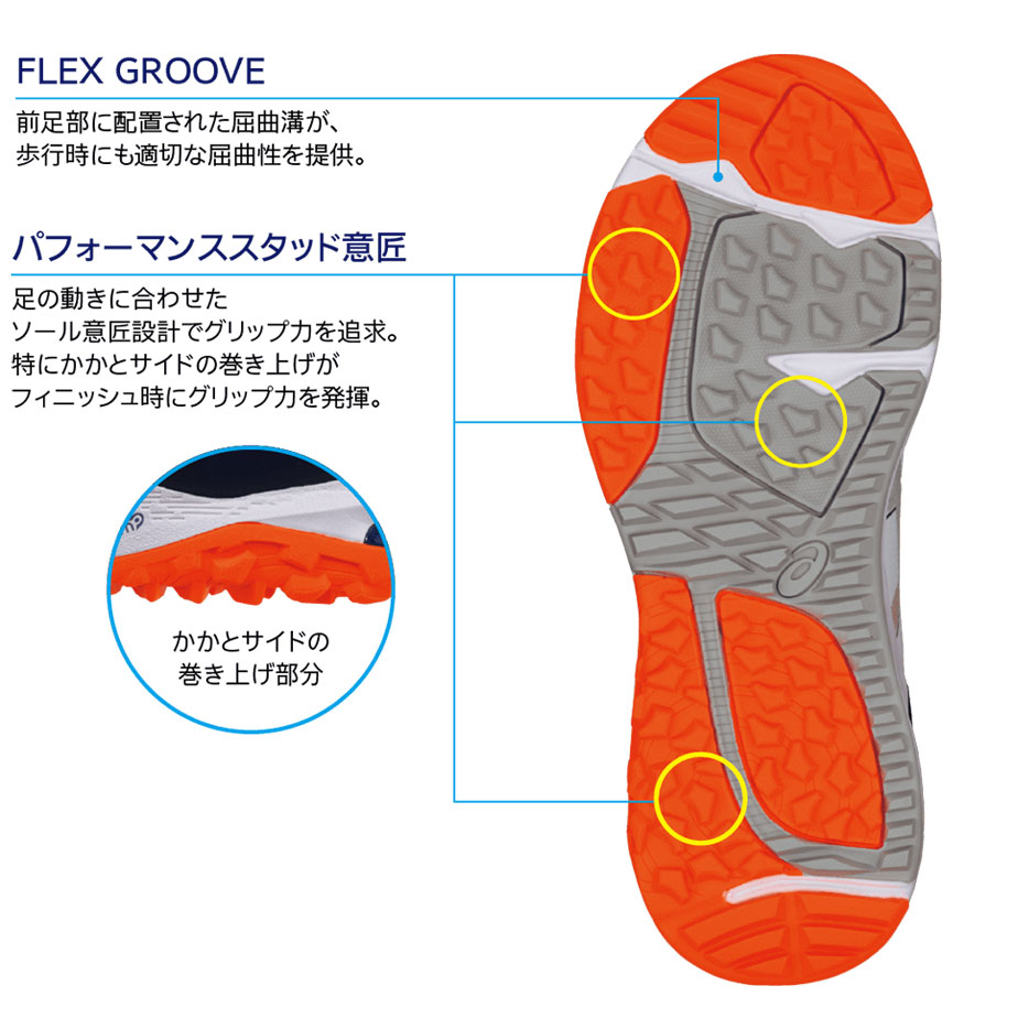 ASICS（アシックス） ゲルカヤノ エース2 メンズ ゴルフ シューズ