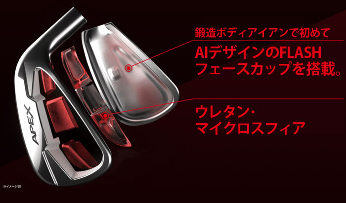 Callaway（キャロウェイ） APEX -エイペックス- 2021 アイアン 6本