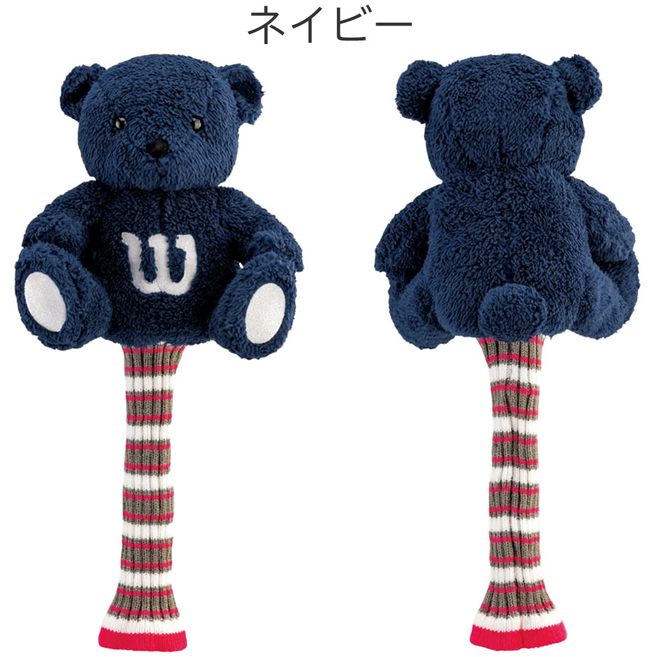 Wilson Staff（ウィルソンスタッフ） ウイルソンベア ヘッドカバー ドライバー用 レディース BEHC-2340 ゴルフ 2023年 ...
