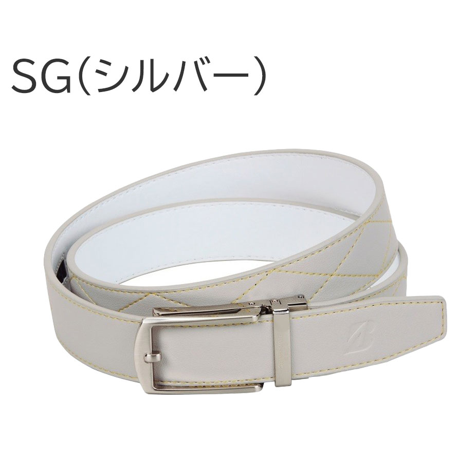 【新品】ブリヂストンゴルフ ホワイトベルト ブリヂストンスポーツ ゴルフベルト（色：ホワイト系）｜メンズ