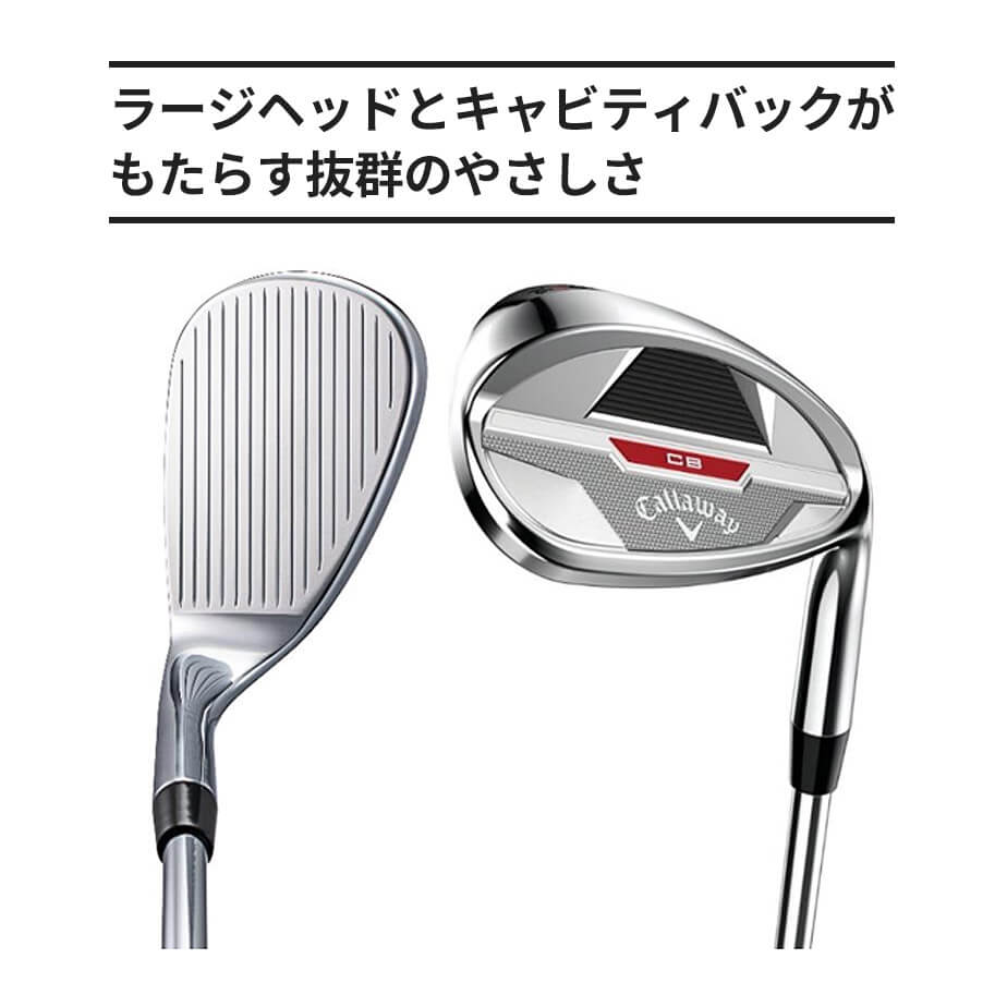 キャロウェイ CB ウェッジ メンズ 右用 N.S.PRO ZELOS 7 スチールシャフト ゴルフ 2023年モデル 日本正規品 Callaway