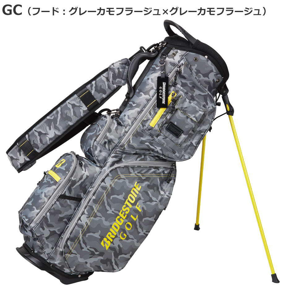 ブリヂストン　スタンド式キャディーバックCB2525 無料名入れサービス】 軽量 スタンドモデル(NA(紺)): ギア