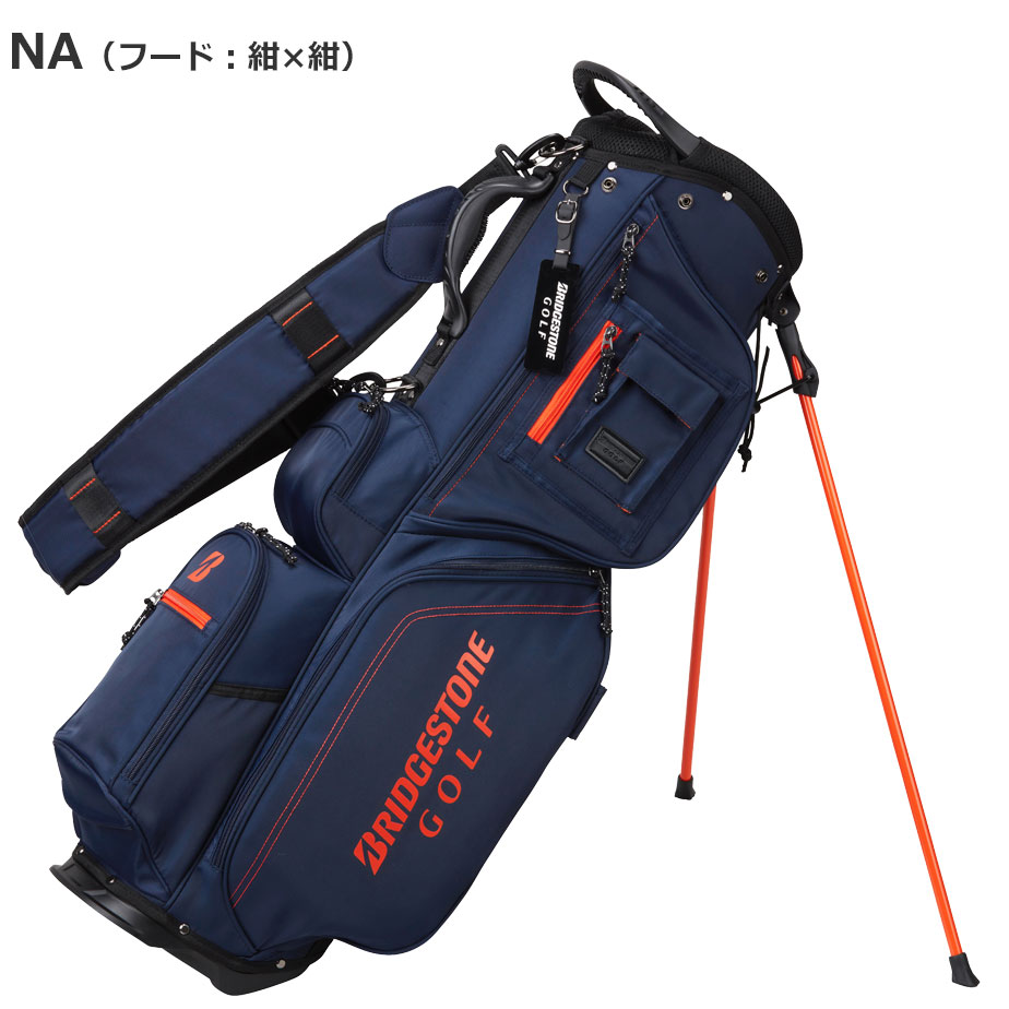 BRIDGESTONE - 新品BRIDGESTONE GOLF スタンド付きキャディバッグ BRIDGESTONE GOLF 新作 ブリヂストン ゴルフ キャディバッグ