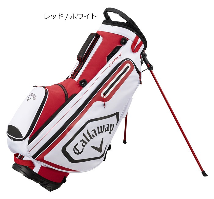 Callaway キャロウェイ　キャディバッグ CHEV シェブ　ゴルフ　ロゴ Callaway（キャロウェイ） Chev -シェブ- スタンド キャディバッグ 19