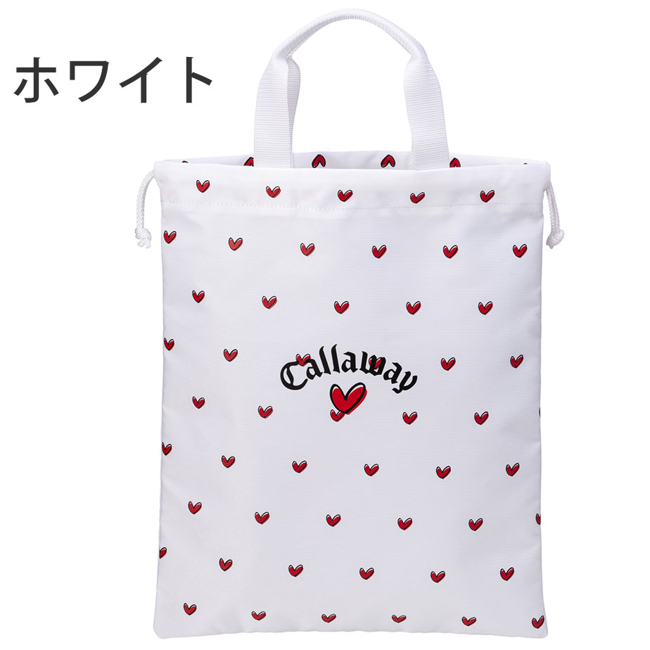 【セット】キャロウェイ　ラブキャロウェイ　クラブケース　シューズケース Amazon | [Callaway] シューズバッグ Love Callaway Shoe CASE