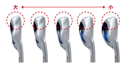 KASCO(キャスコ) DOLPHIN IRON レディース アイアン 3本セット (#7〜#9) Dolphin DP-151 カーボンシャフト = レディース #7 キャスコ アイアン #9 DP カーボンシャフト ソール ドルフィンボール 肉厚2 2mmの均一の厚みにすることで 高い反発性能を実現 またスイートエリアも拡大し 打球のばらつきを抑えている ロフト角